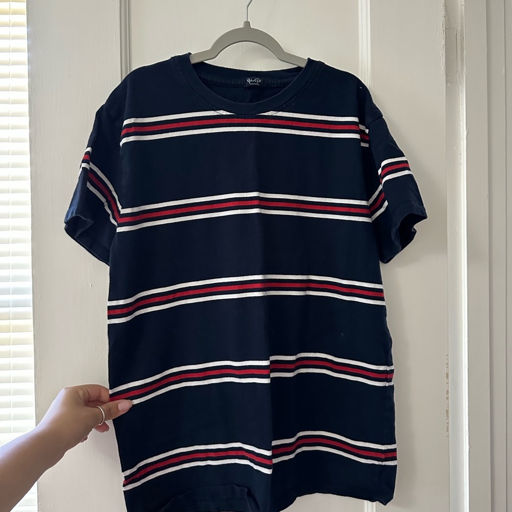 striped brandy shirt